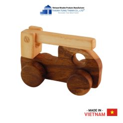 Wooden Toy Mini Crane Truck Thanh Tung Thinh | 02