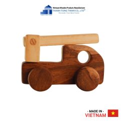 Wooden Toy Mini Crane Truck Thanh Tung Thinh | 03