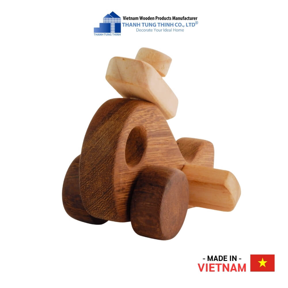Wooden Toy Mini Helicopter for Children Thanh Tung Thinh | 01