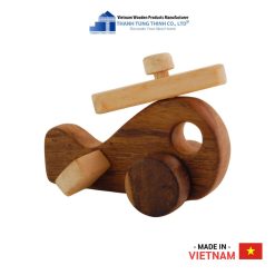 Wooden Toy Mini Helicopter for Children Thanh Tung Thinh