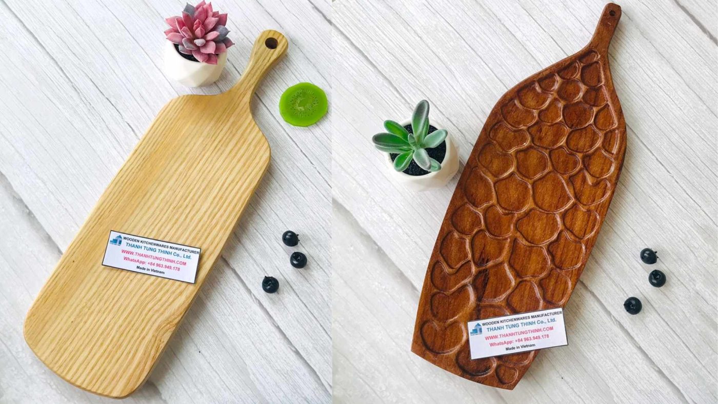 Elegant wooden trays in various designs, ideal for serving and home organization