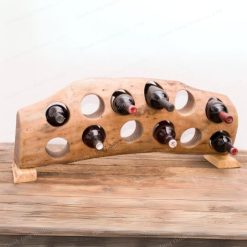 Alternative view of Top Criss-Cross Wooden Wine Rack