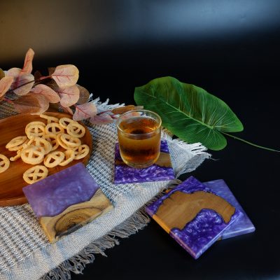 Epoxy Wooden Coaster Supplier