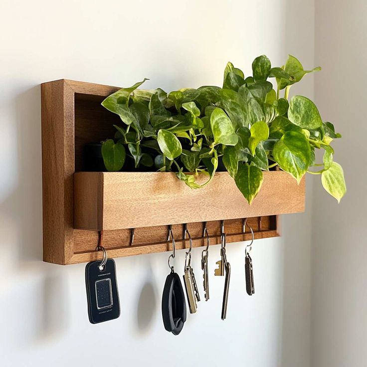 Wooden Key Holder