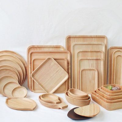 sustainable Wooden tableware
