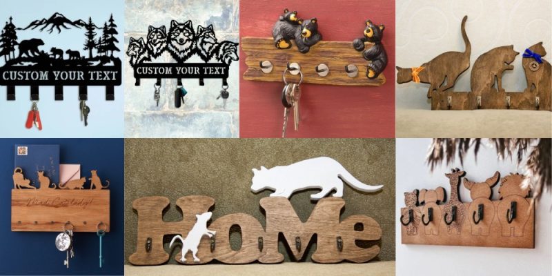 Animal Wooden Key Holders Manufacturer