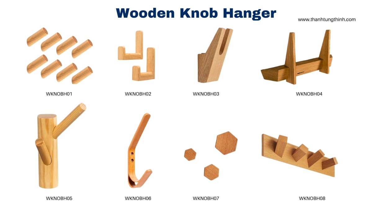 Wooden wall hangers wholesale