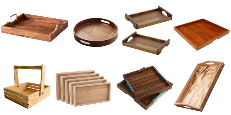 Wooden serving tray wholesalers