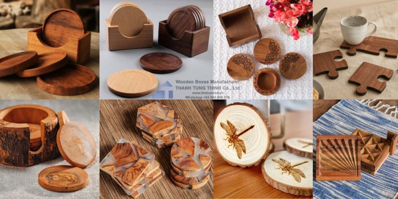 Wooden Coaster Sets Supplier