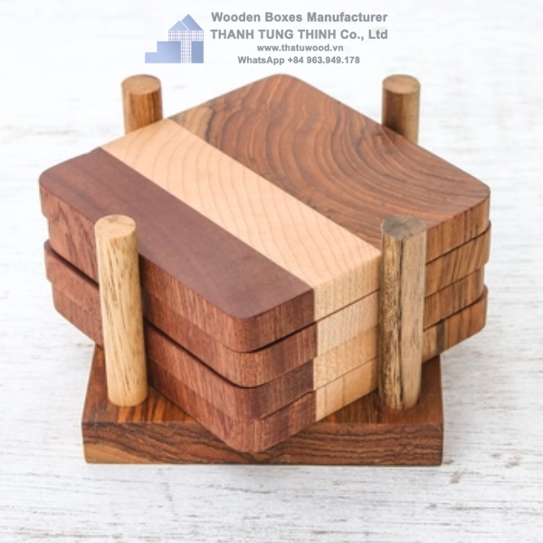 Wooden Coaster Sets Supplier