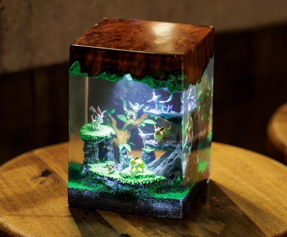 limited edition epoxy lamp