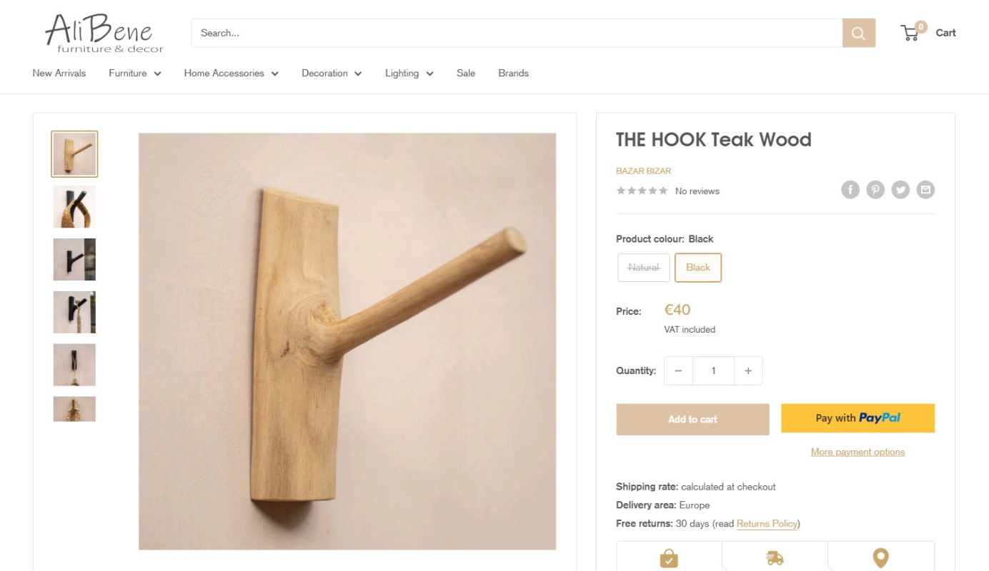 Use high-quality images for online store