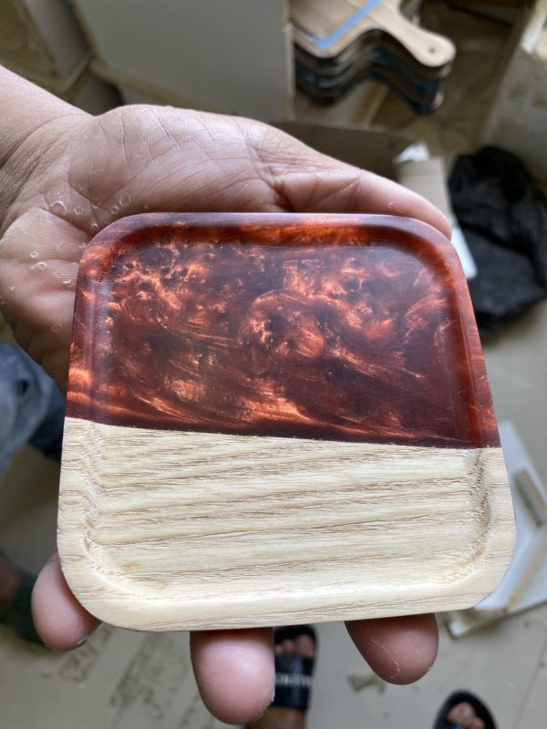 Epoxy Wooden Coaster Supplier