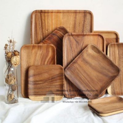 Wooden trays