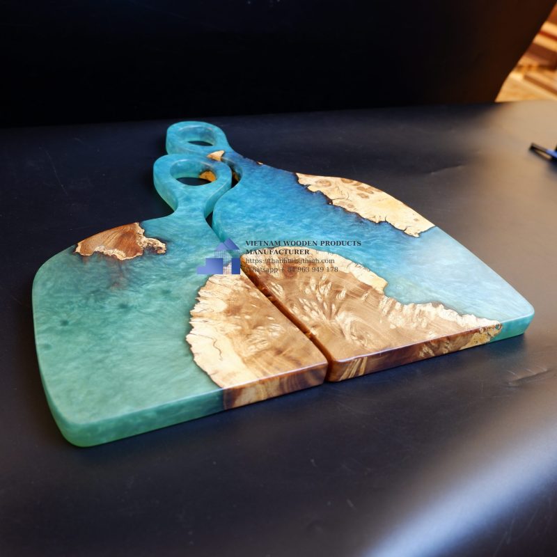 Thanh Tung Thinh high-class wooden epoxy tray