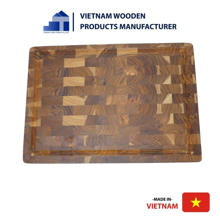 Thanh Tung Thinh Classic Teak Wood Cheese Board