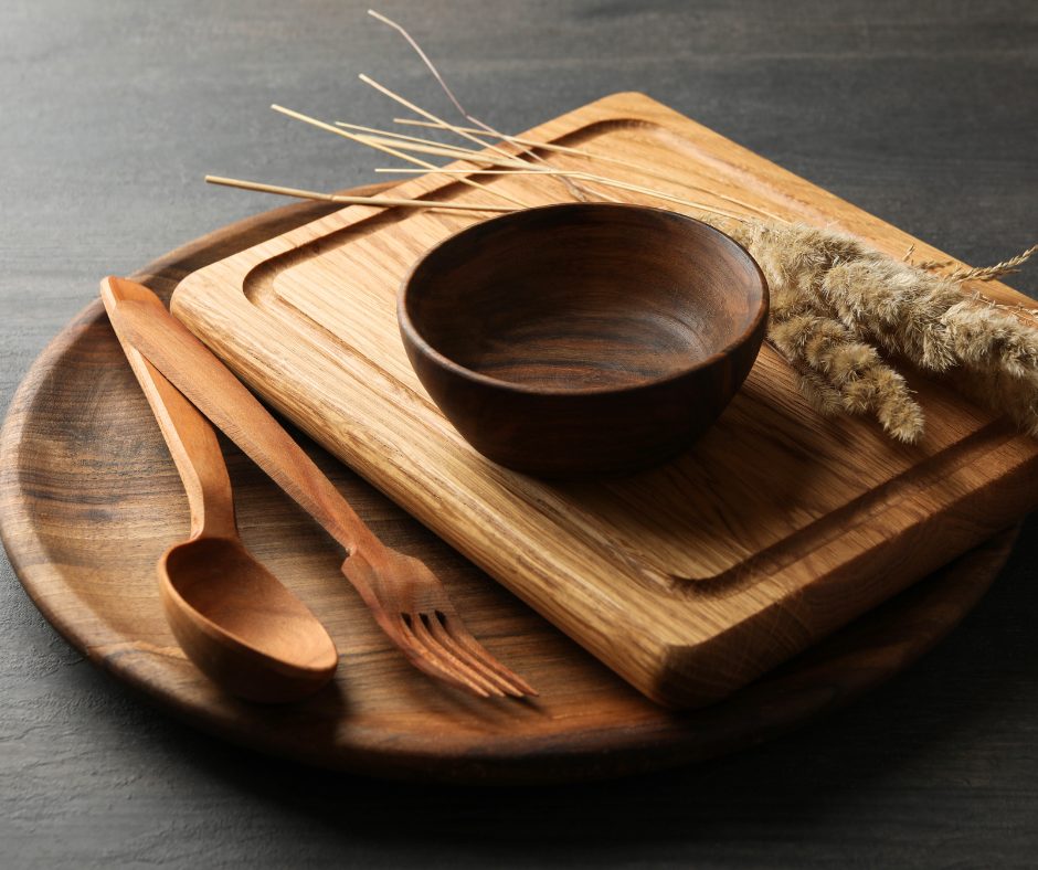 Wooden chopping boards are trending item
