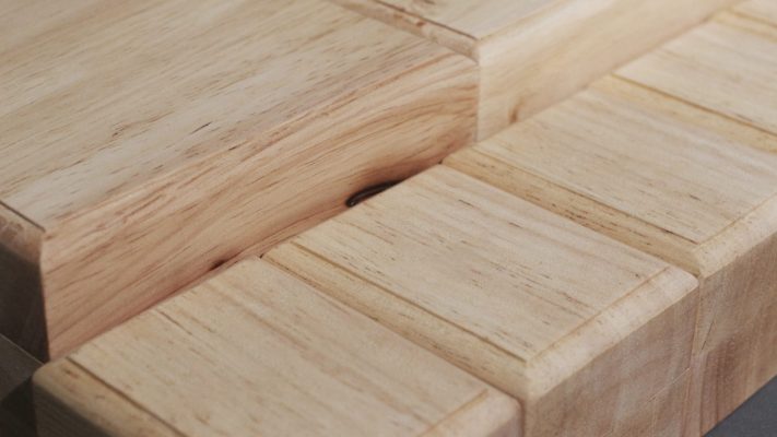Wooden jewelry box