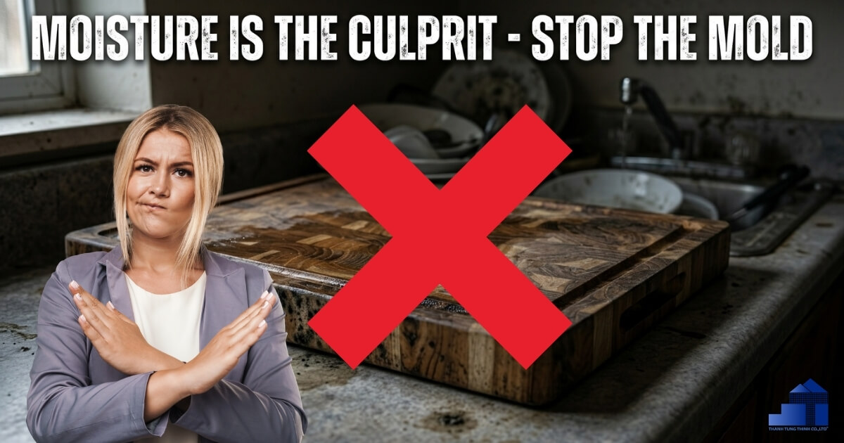 Moisture Is the Culprit - Stop the Mold Before It Spreads