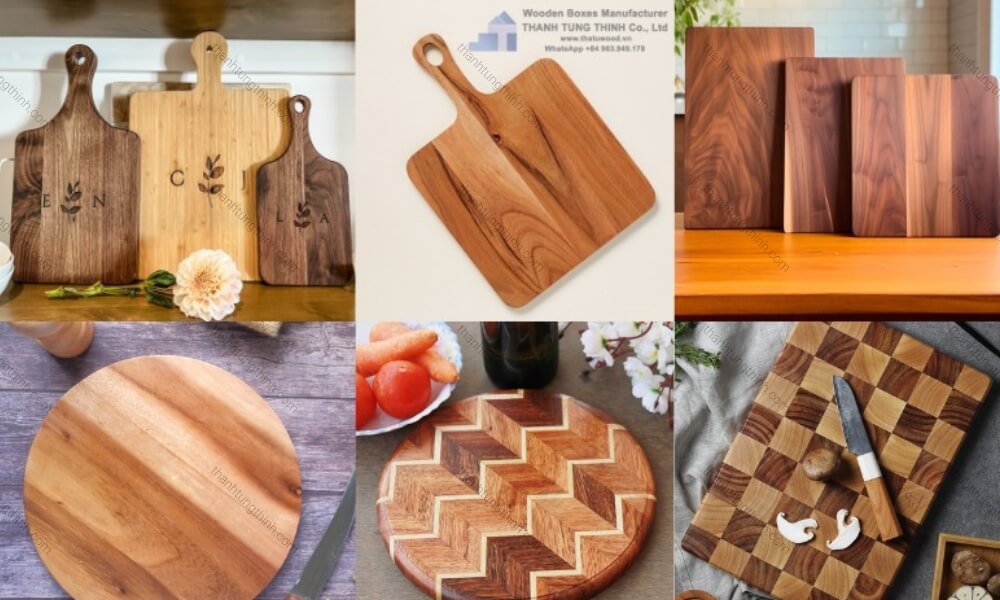 Diverse styles for custom engraved cutting boards bulk order