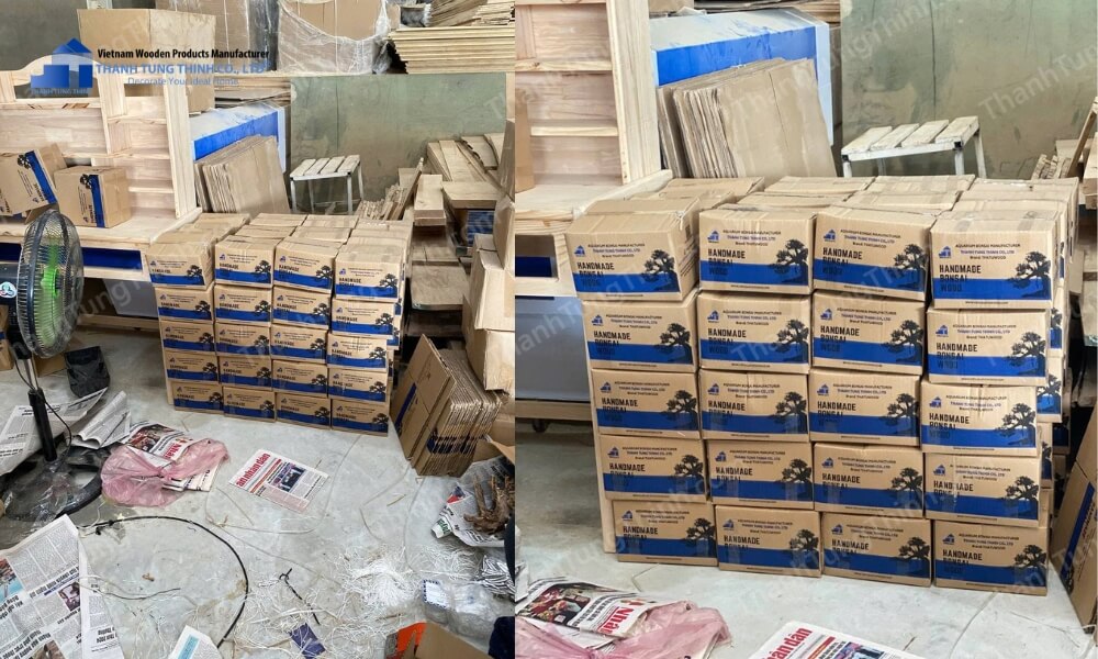Boxes of products highlighting Supplier Overcapacity Problems risks