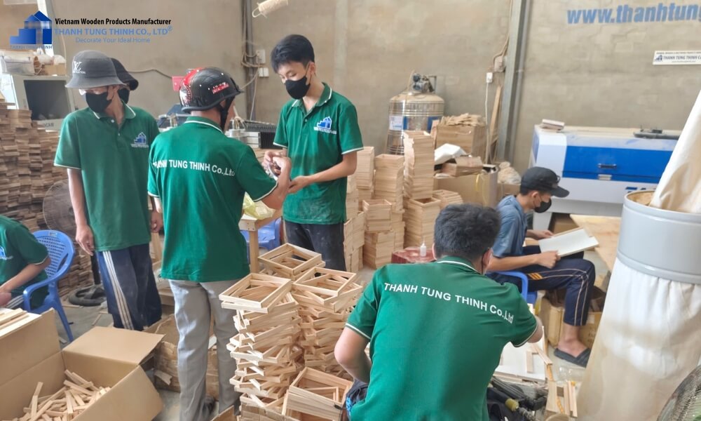 wood factory Binh Thuan Vietnam