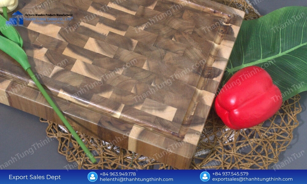 Acacia Wood Cutting Board Manufacturer: 100% Food-Safe & FDA Compliant