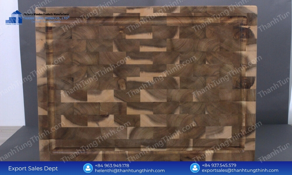 Acacia Wood Cutting Board Manufacturer: 100% Food-Safe & FDA Compliant