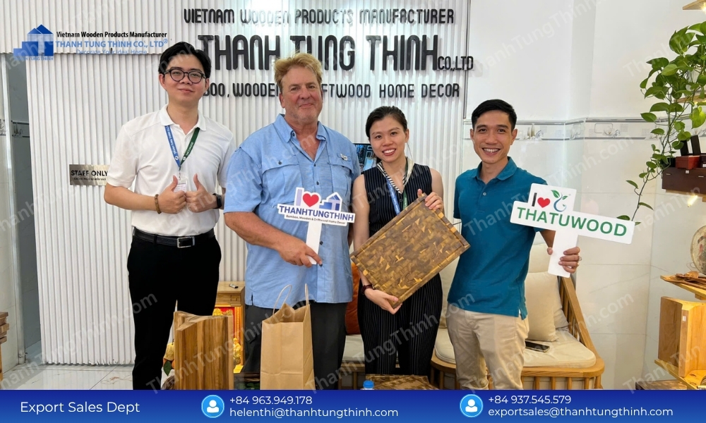 B2B Acacia Wood Kitchenware Factory: High-Volume Commercial Production