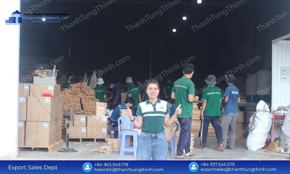 B2B Acacia Wood Kitchenware Factory: High-Volume Commercial Production