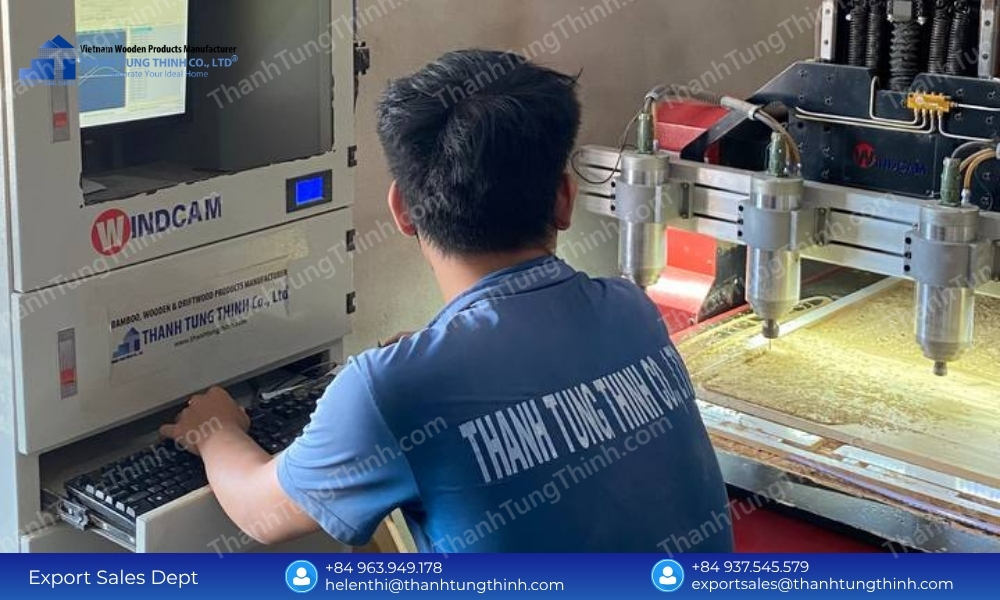 B2B Acacia Wood Kitchenware Factory: High-Volume Commercial Production