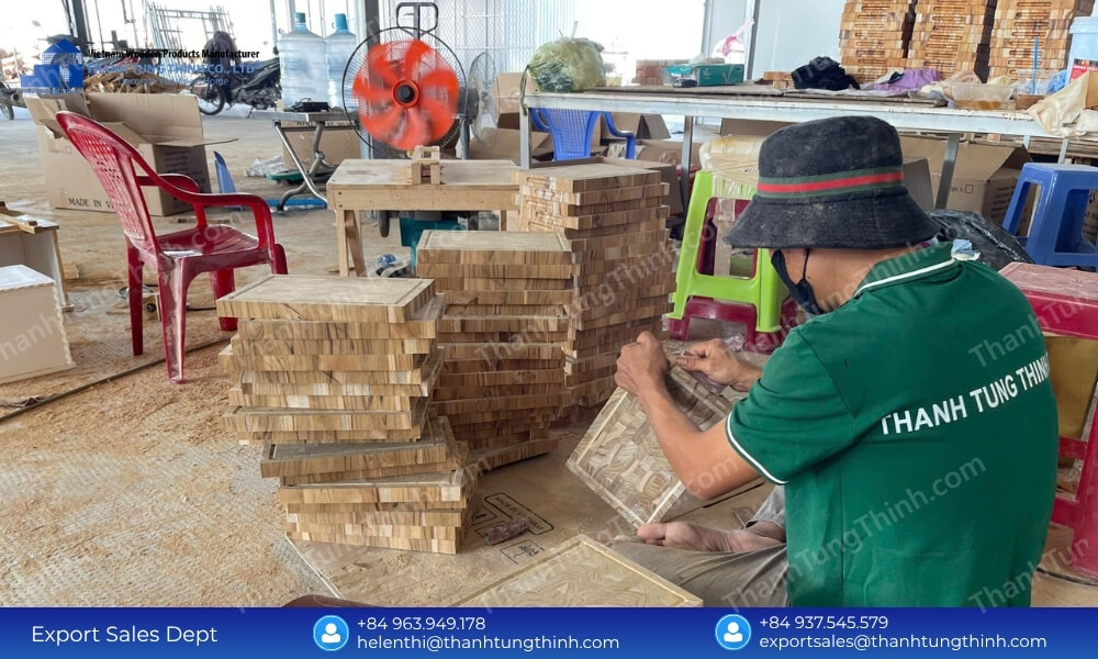 bulk natural wood cutting board supply