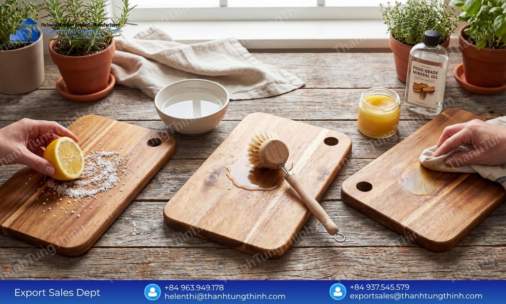 Eco-Friendly Ways on How to Clean Acacia Wood Cutting Board Naturally