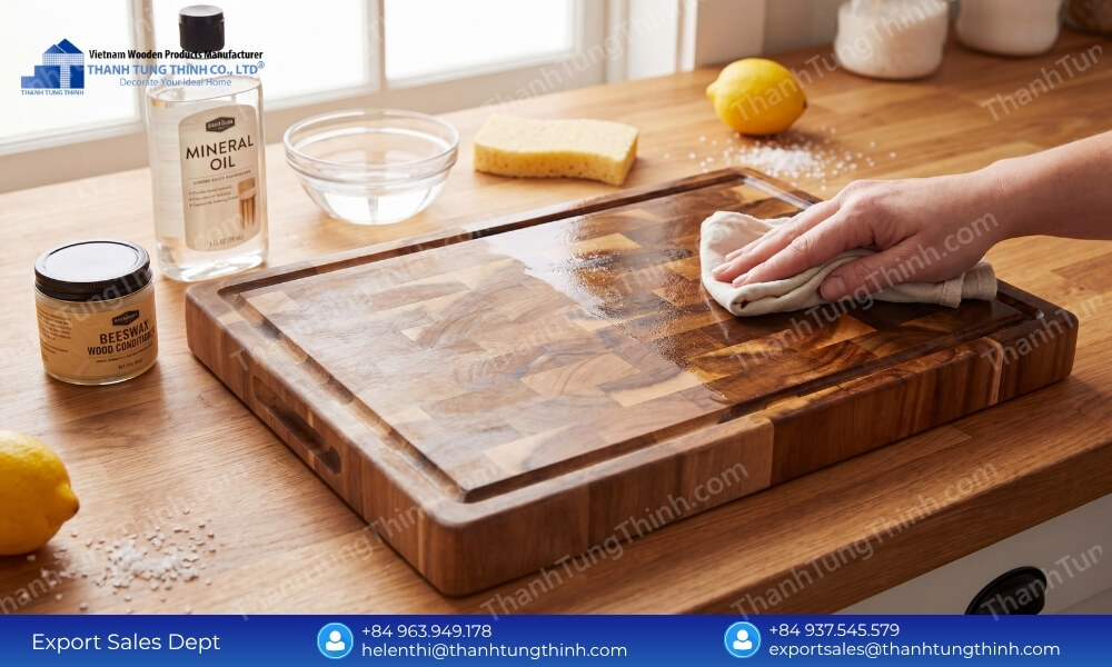 How to Care for an Acacia Wood Cutting Board: Keep It Looking Brand New