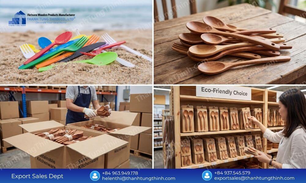 Plastic-Free Regulations: Transitioning with Eco Friendly Wooden Spoon Bulk Orders