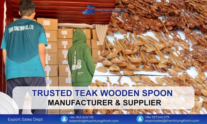 Trusted Teak Wooden Spoon Manufacturer & Supplier