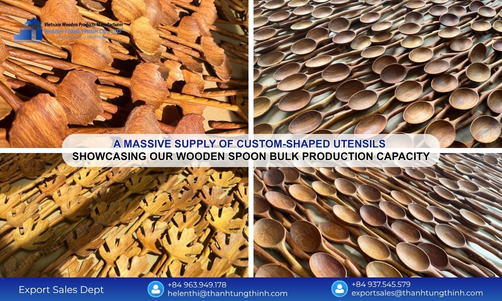 Wholesale Wooden Spoon Bulk: High Quality, Large Supply