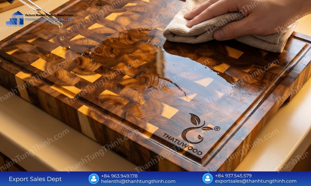 Bulk Wholesale Teak Charcuterie Boards with Elegant Handle Designs