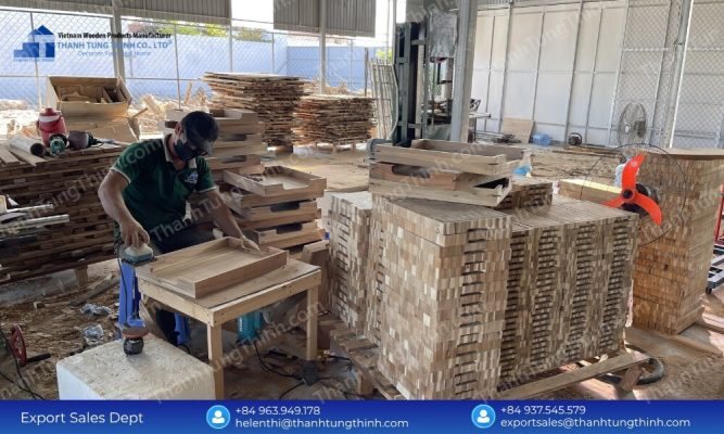 Certified Teak Wood Cutting Board Manufacturer: Strict Quality Control System