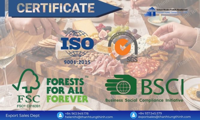 FSC Certified Hotel and Restaurant Teak Wood Dinnerware Wholesale Supply