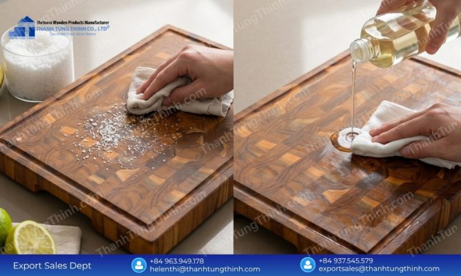 How to Care for an Teak Wood Cutting Board to Last a Lifetime