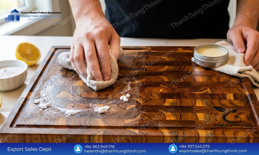 How to Care for an Teak Wood Cutting Board to Last a Lifetime