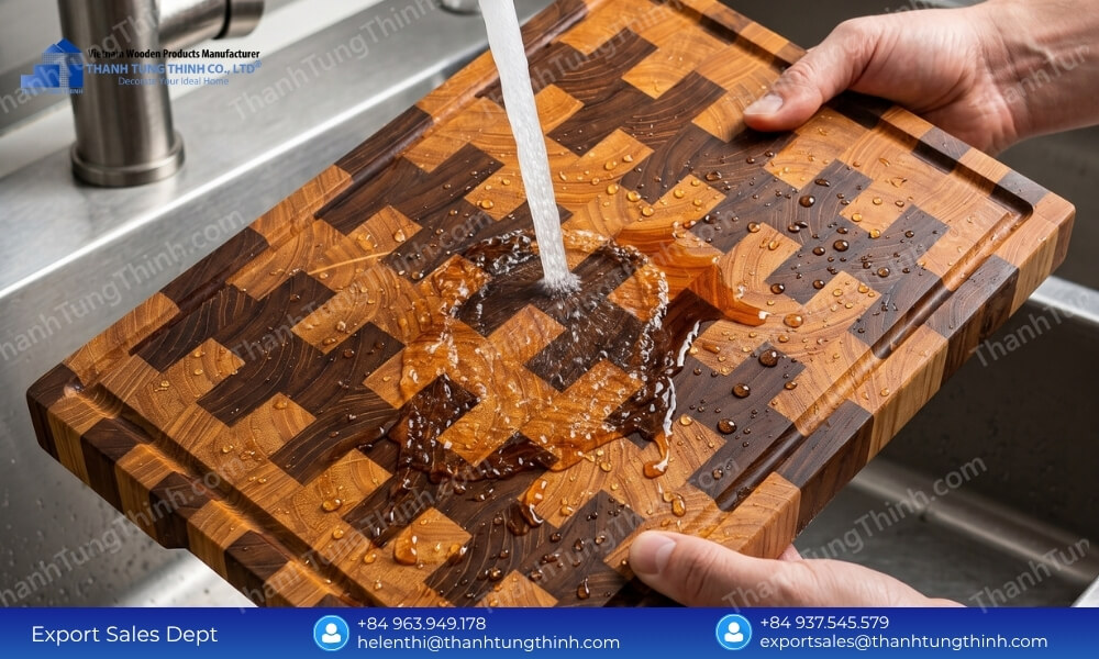 How to Care for an Teak Wood Cutting Board to Last a Lifetime