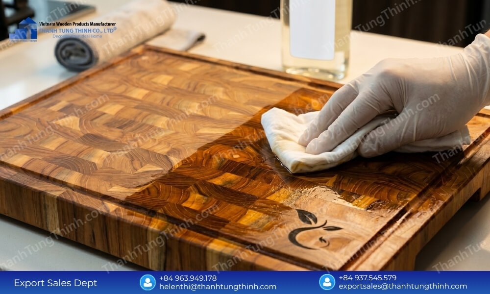 How to Care for an Teak Wood Cutting Board to Last a Lifetime