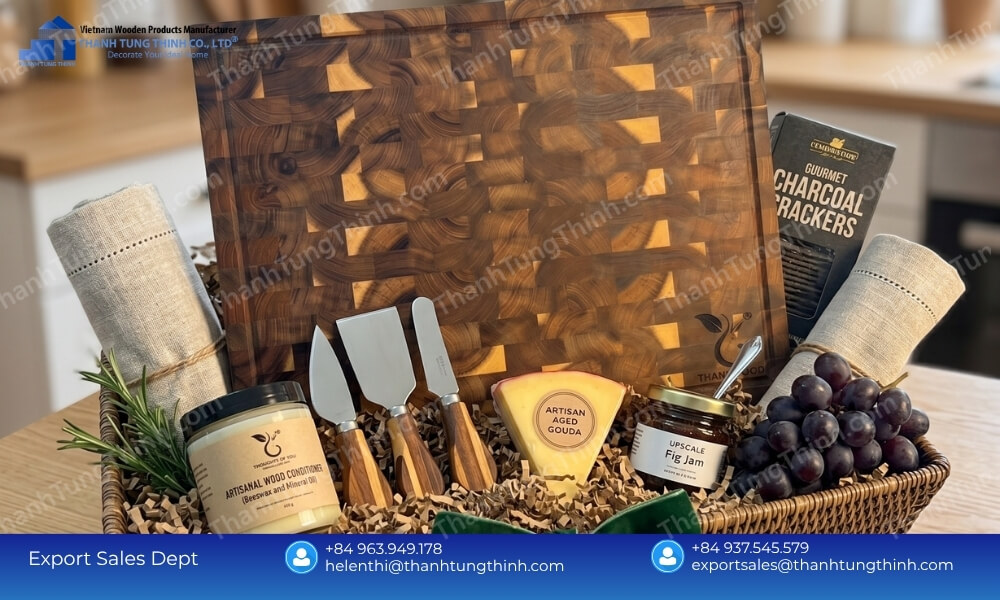 Premium Teak Wood Corporate Gifts Wholesale for Luxury Branding
