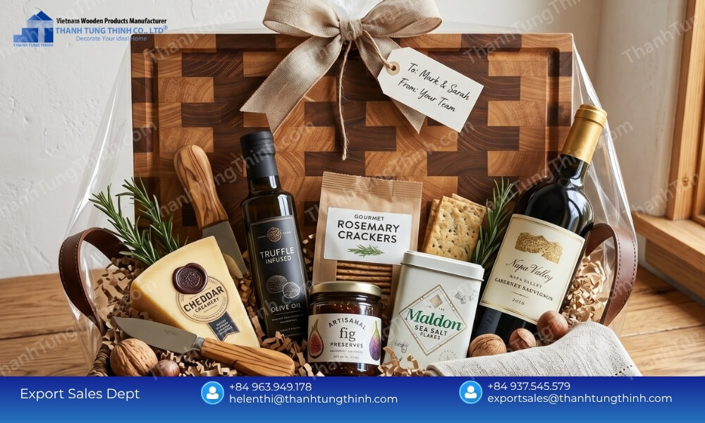 Premium Teak Wood Corporate Gifts Wholesale for Luxury Branding