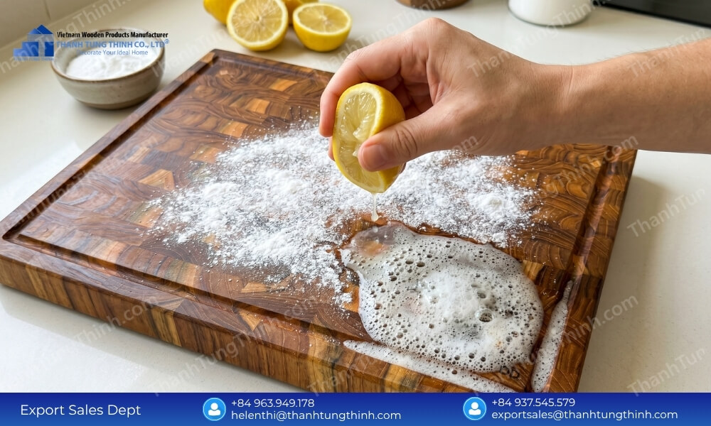 Quick Way How to Clean Acacia Wood Cutting Board Safely