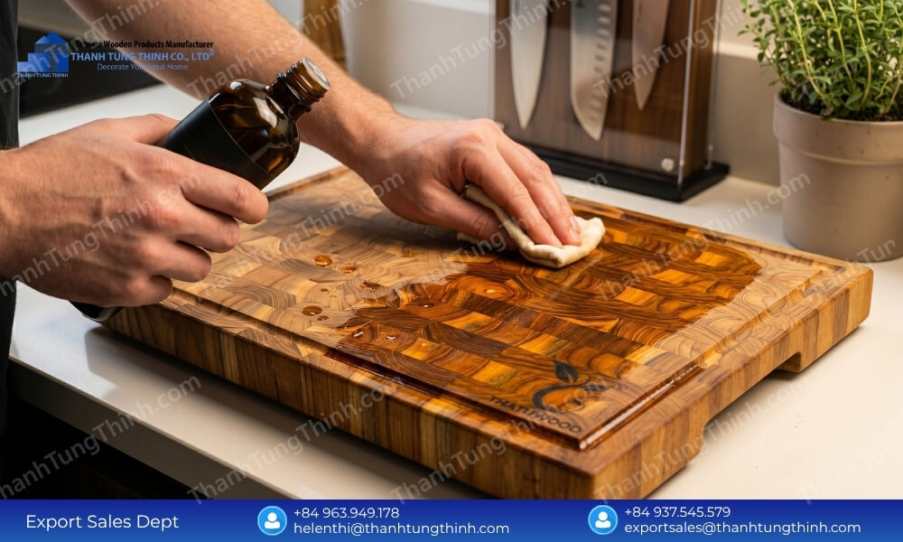 Quick Way How to Clean Acacia Wood Cutting Board Safely