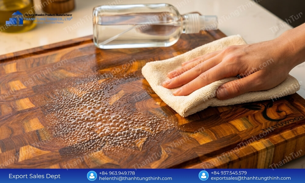 Quick Way How to Clean Acacia Wood Cutting Board Safely