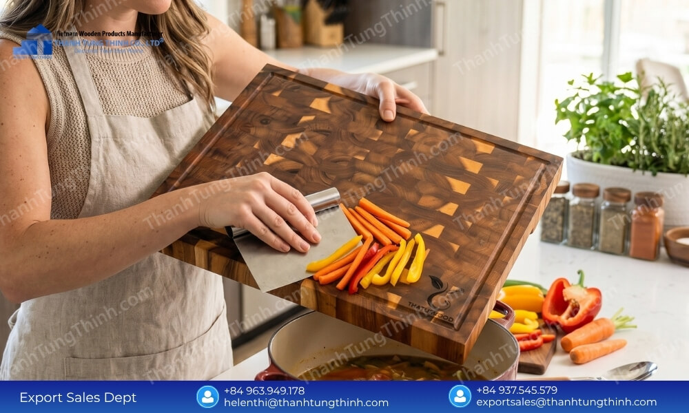 custom engraved acacia cutting board bulk